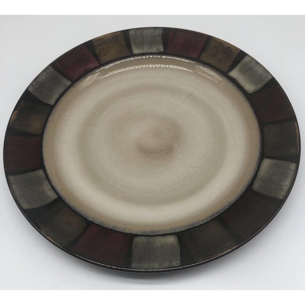 Pfaltzgraff Everyday TAOS Dinner Plate Brown Gold Tan 11" Replacement EUC A1